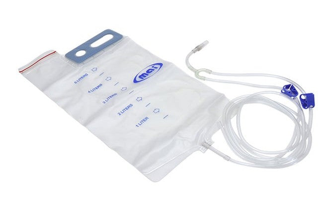 Flush Bag with Y-Junction