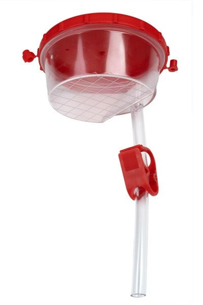 ET filter cup with grid