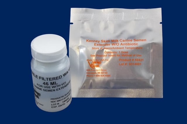 Canine Semen Extender without antibiotic (+46ml water)