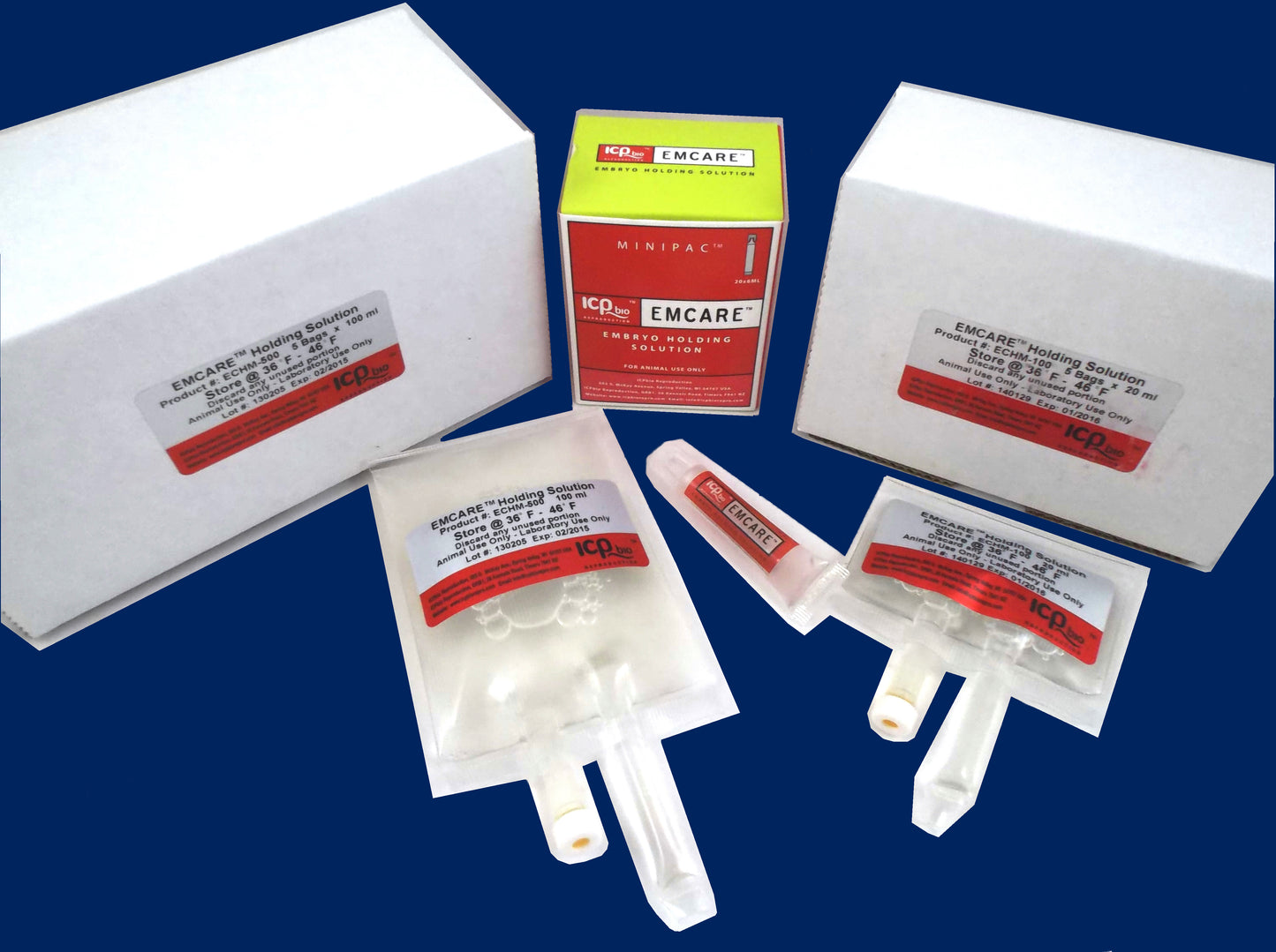 Emcare holding solution