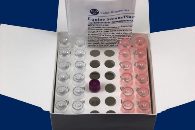 Test Kit Equine IgG 12/box (for original DVM)