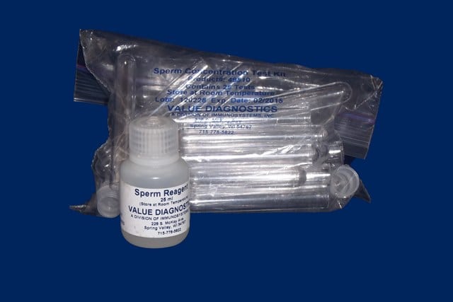 Sperm Concentration test 25pk - Equine/Bovine (for original DVM)
