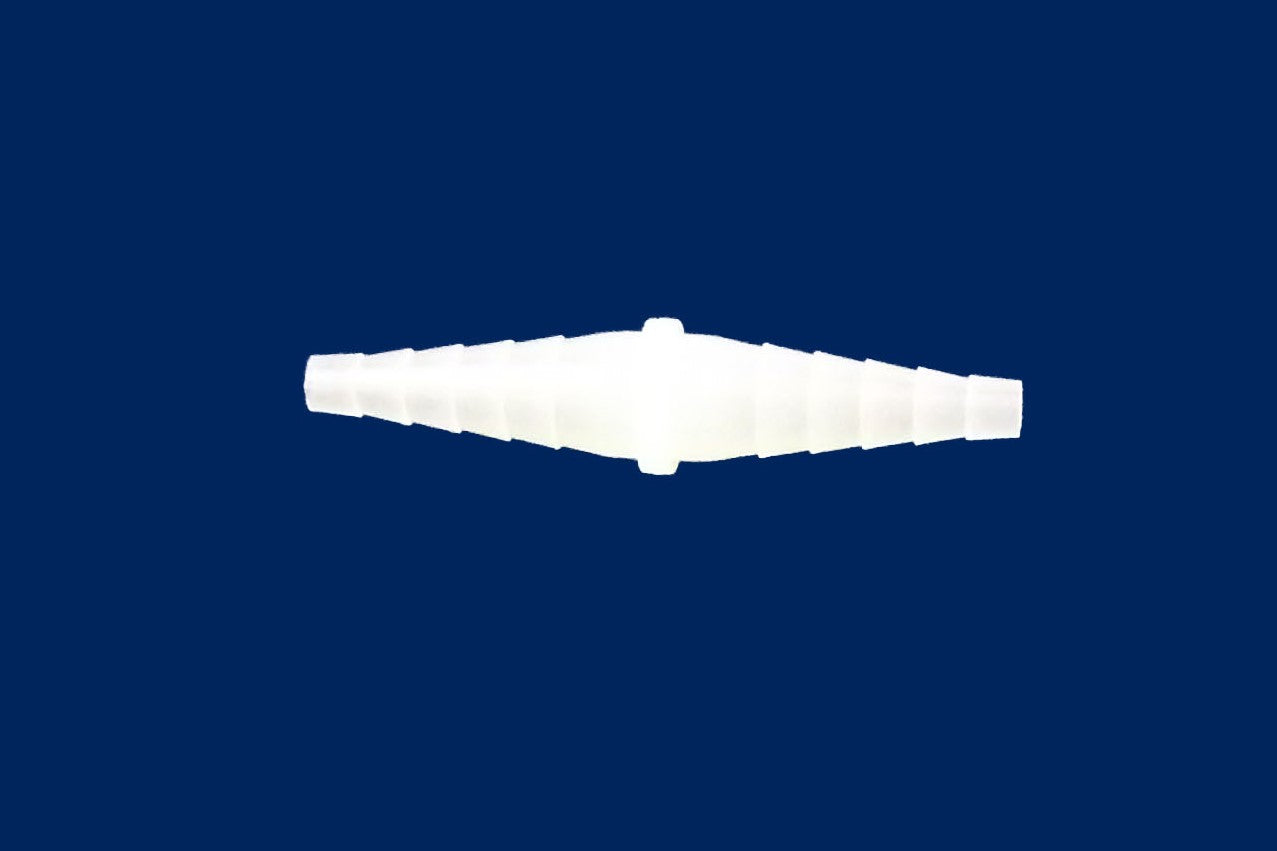 Stepped adapter for tubing