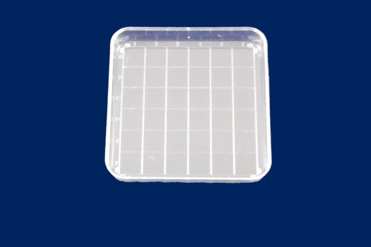 Dish - 100mm Square w/Grid 10pk