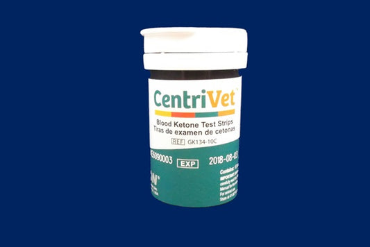 CentriVet Canine/Feline Blood Ketone Test Strips 25/pack
