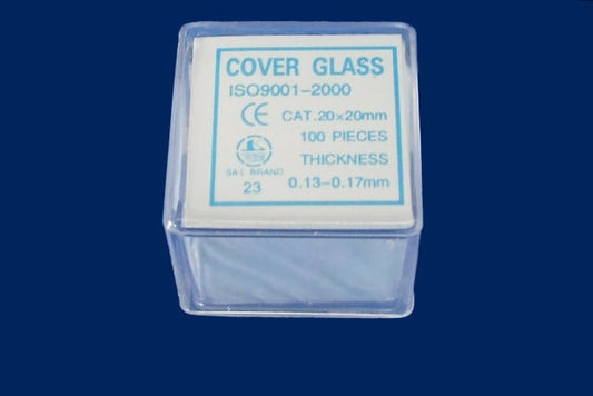 Microscope cover slips 100pk