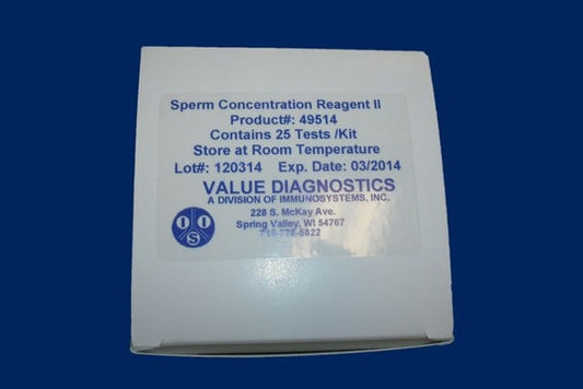 Sperm Concentration test 25pk - Canine (for original DVM)