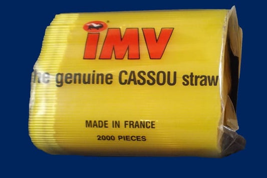 Straws - 0.25cc DT yellow non-sterile 2000pk